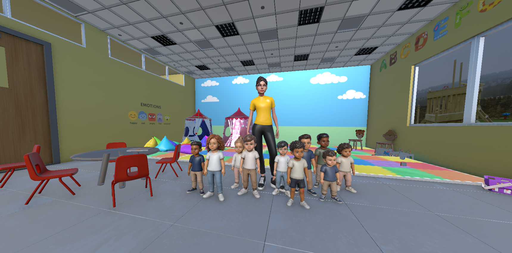 Primary Teacher: leading a class